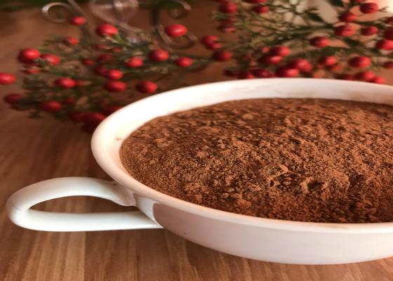 Υγιής Unsweetened σκοτεινή καφετιά σκόνη κακάου, σκόνη κακάου ψησίματος