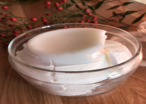 Άσπρο στερεό εδώδιμο βούτυρο κακάου 188-198 Saponification KOH/G MG αξίας, 25kg/τσάντα